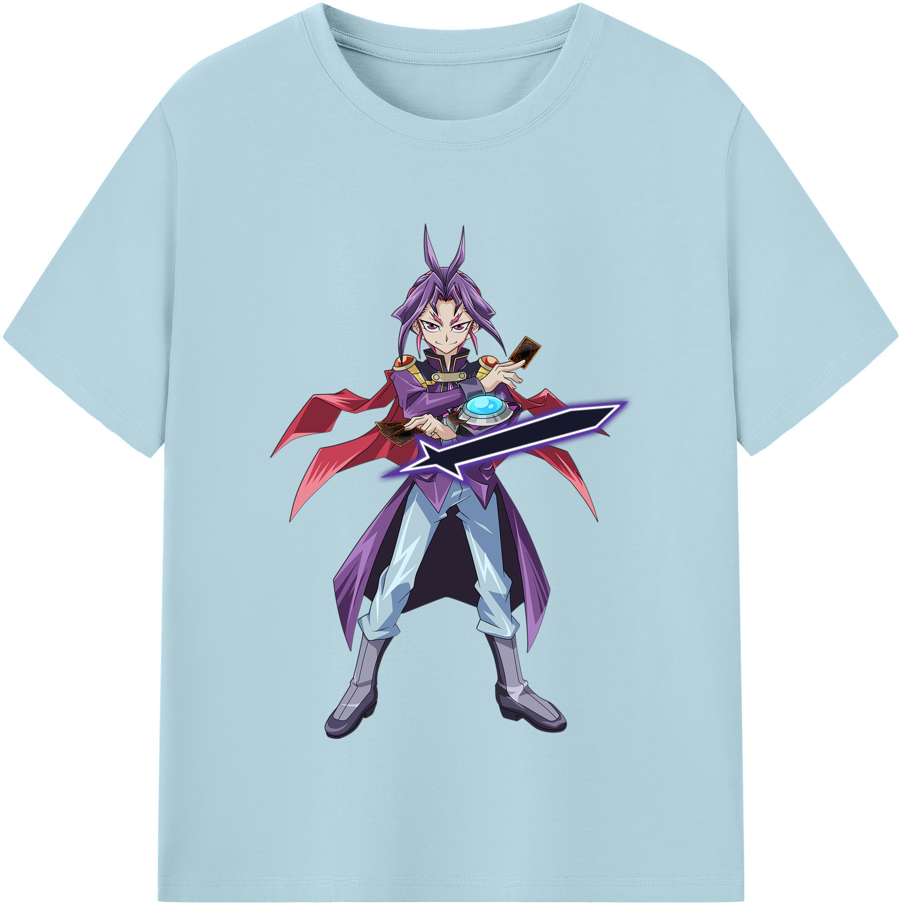 （画像用） 遊☆戯☆王 Yu-Gi-Oh! 綿100％半袖Tシャツ（フロントプリント）